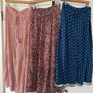 Free People x Anthropologie x Vintage Lounge/Pajama set of 3